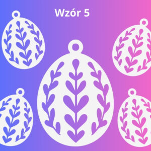 Jajko wielkanocne wzór 5