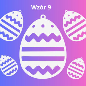 Jajko wielkanocne wzór 9