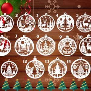 Pakiet bombek ozdoby zimowo świąteczne