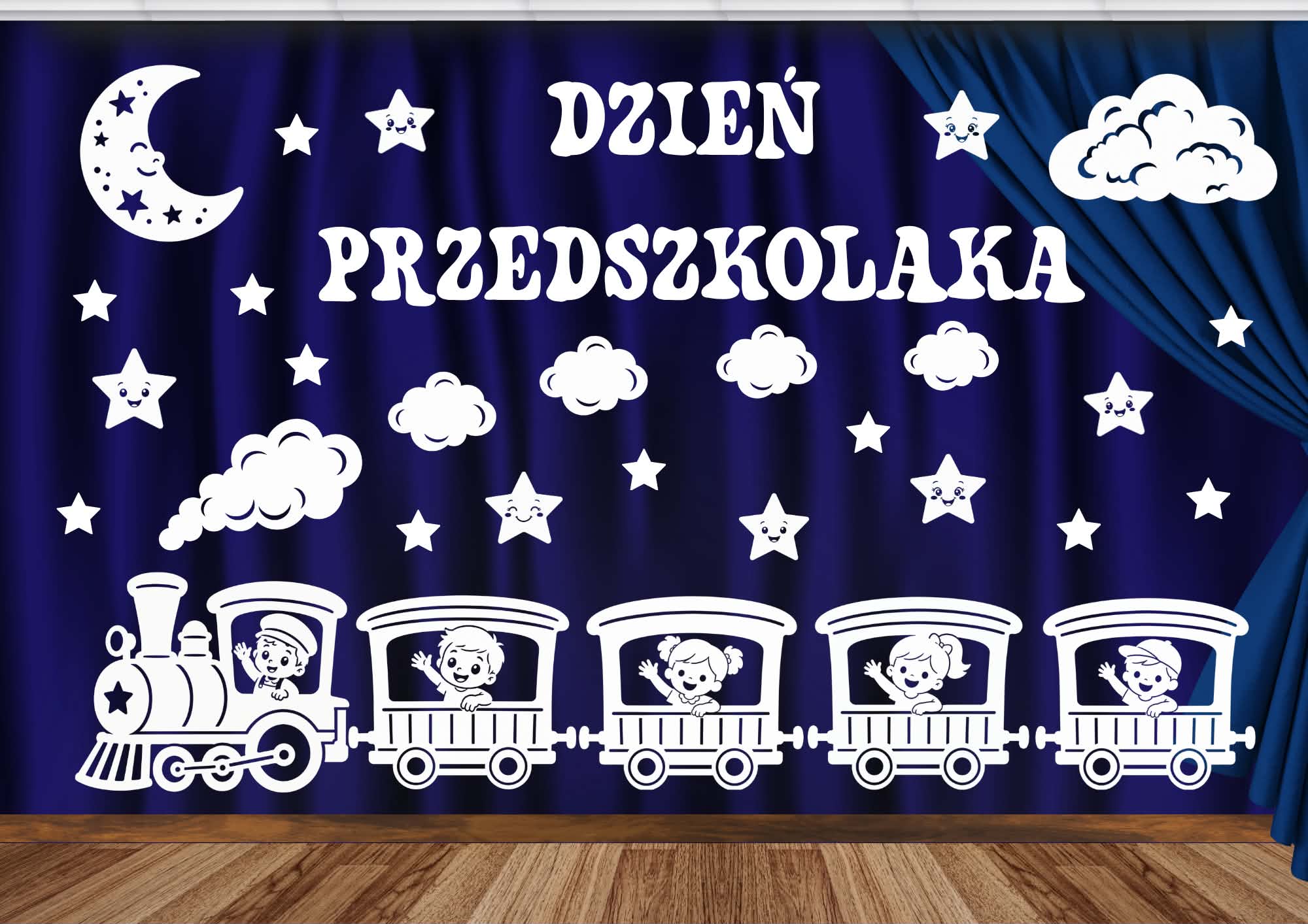 DZIEŃ PRZEDSZKOLAKA dekoracja gotowa XL I XXL