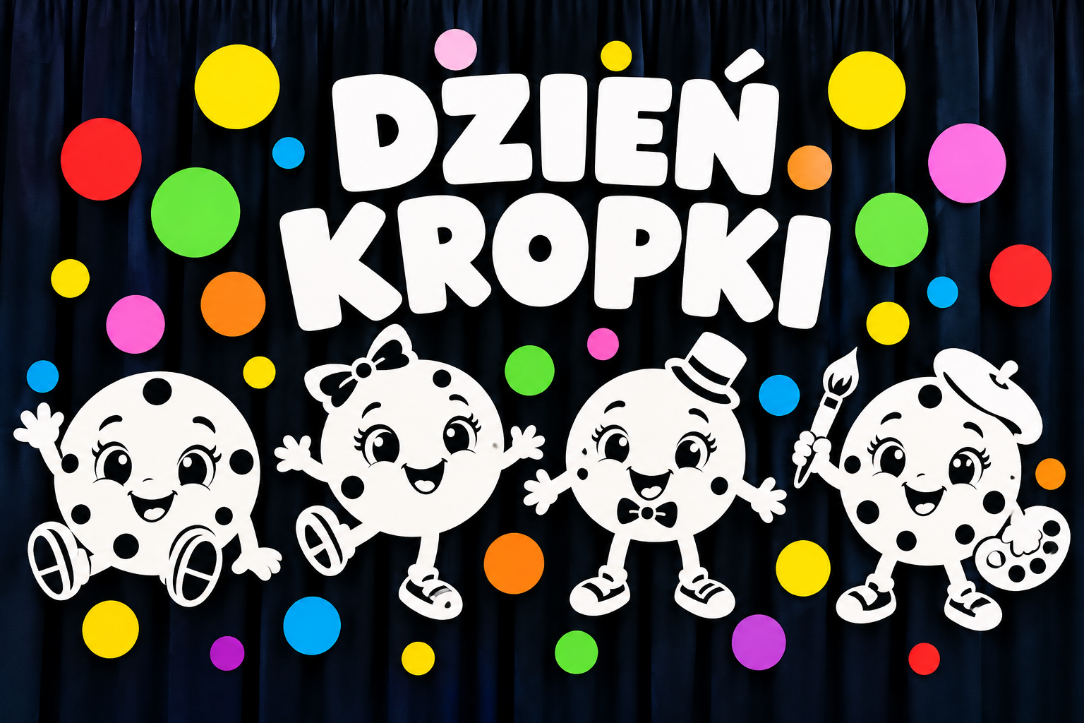 DEKORACJA NA DZIEŃ KROPKI
